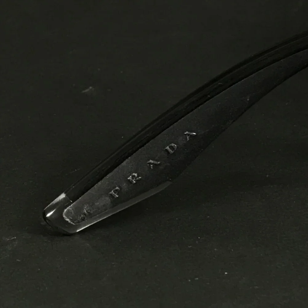Prada Linea Rossa Eyeglasses Frames VPS05P 2AZ-1O1 Crystal Black 55-19-145
